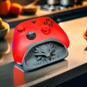 the-witcher, the-witcher-amblem, the-witcher-figür, the-witcher-stand